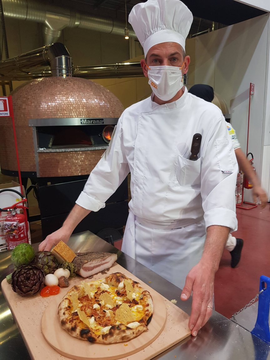 Marco Bianchi competición Pizza Classica.