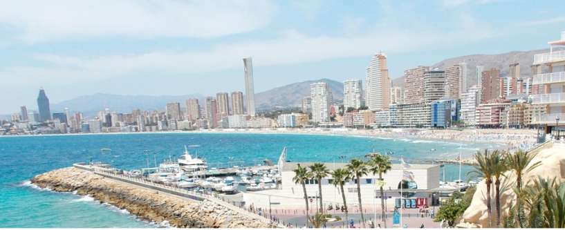 Benidorm, playa benidorm